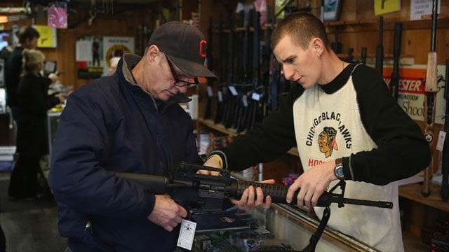 democratic senator dianne feinstein introduced a measure to give us attorney general authority to block the sale of guns or explosives to known or suspected terrorists photo afp