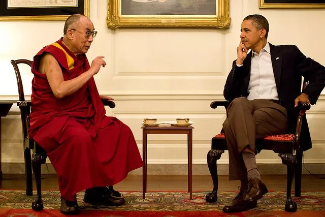 in this file photo president obama meets dalai lama at the white house photo white house in this file photo president obama meets dalai lama at the white house photo white house