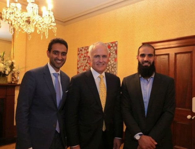 sheikh shady alsuleiman was present at an exclusive function at the australian leader 039 s official sydney residence photo twitter sheikh shady alsuleiman was present at an exclusive function at the australian leader 039 s official sydney residence photo twitter