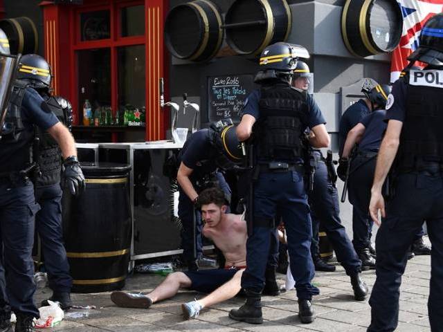 3 russians jailed by a french court for attacking english supporters photo afp