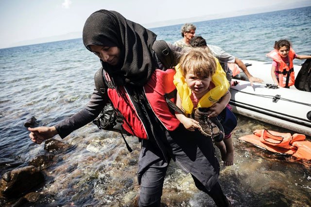 about 8 400 migrants are currently on greek islands nearly all of whom have expressed interest in applying for asylum overwhelming the system photo afp