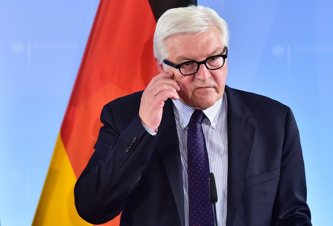 german foreign minister frank walter steinmeier addressing a press conference on june 1 2016 in berlin steinmeier criticizes the nato policy towards russia photo afp