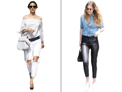 fashion round up models off duty