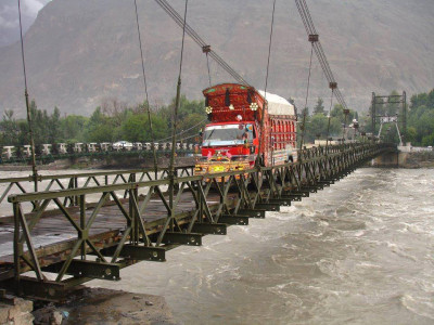 residents fear for life as water levels surge in gilgit river residents fear for life as water levels surge in gilgit river
