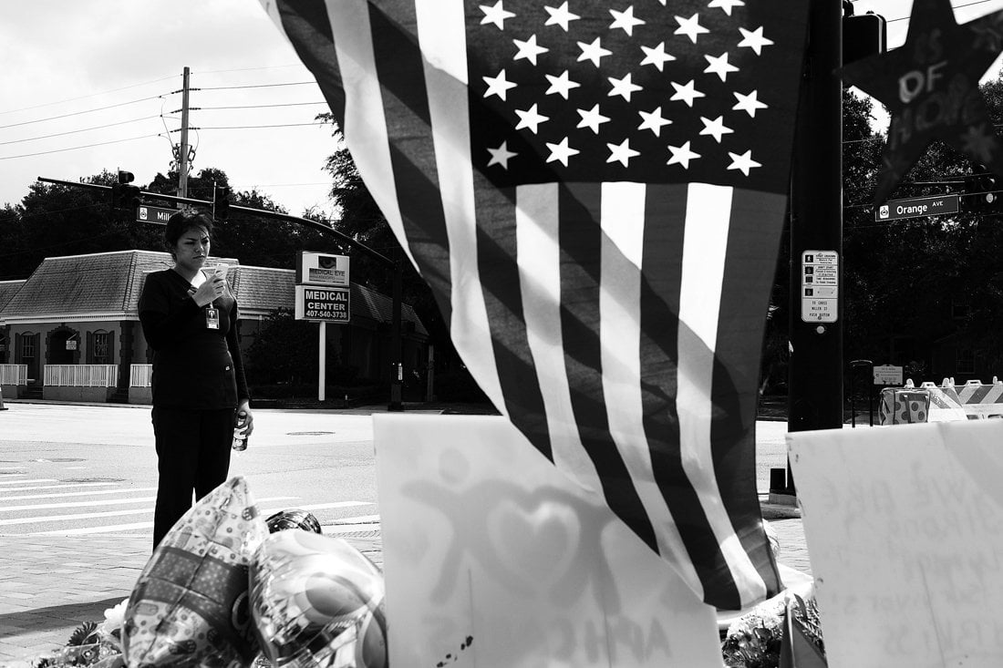 air guns are displayed in a store in downtown orlando on june 17 2016 in orlando florida following a week of sucessive tradgedies in this medium sized florida city residents and tourists alike are surrounded by a somber environment that has yet to come to terms with the violence photo afp