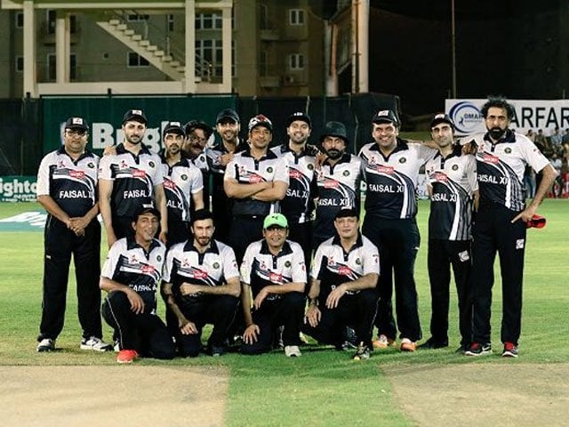 the star clad teams included fahad mustafa danish taimoor and faysal qureshi among others photo twitter