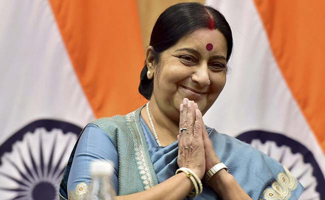 indian external affairs minister sushma swaraj photo file indian external affairs minister sushma swaraj photo file