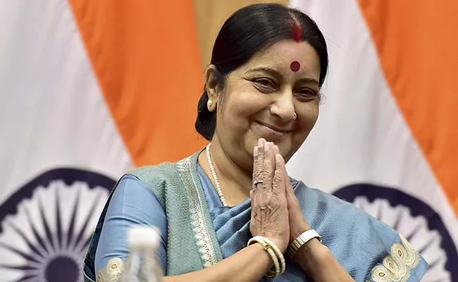 indian external affairs minister sushma swaraj photo file indian external affairs minister sushma swaraj photo file
