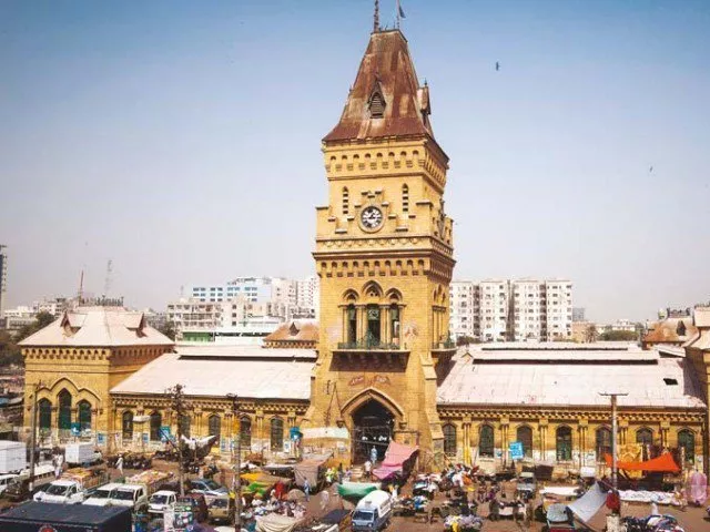 in the first phase mansfield street is being renovated photo arif soomro