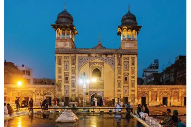 wazir khan mosque photo express wazir khan mosque photo express