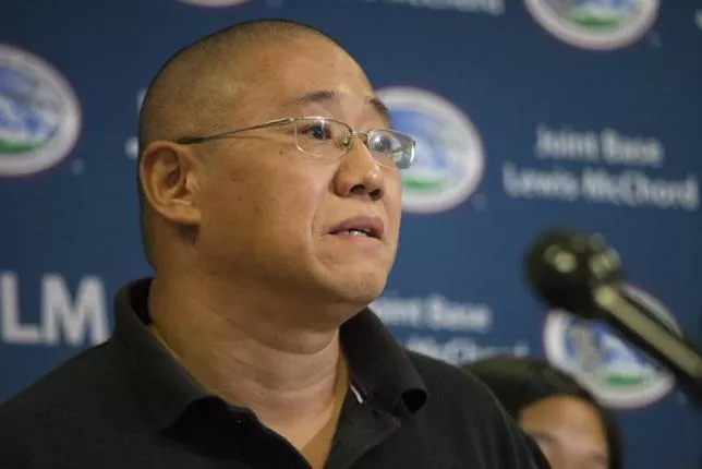 kenneth bae speaks upon returning from north korea during a news conference at u s air force joint base lewis mcchord in fort lewis washington united states on november 8 2014 photo reuters kenneth bae speaks upon returning from north korea during a news conference at u s air force joint base lewis mcchord in fort lewis washington united states on november 8 2014 photo reuters