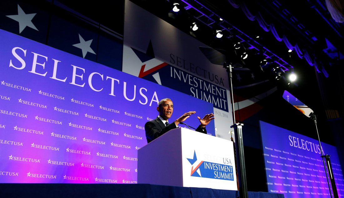 us president barack obama speaks at the selectusa investment summit in washington june 20 2016 photo reuters