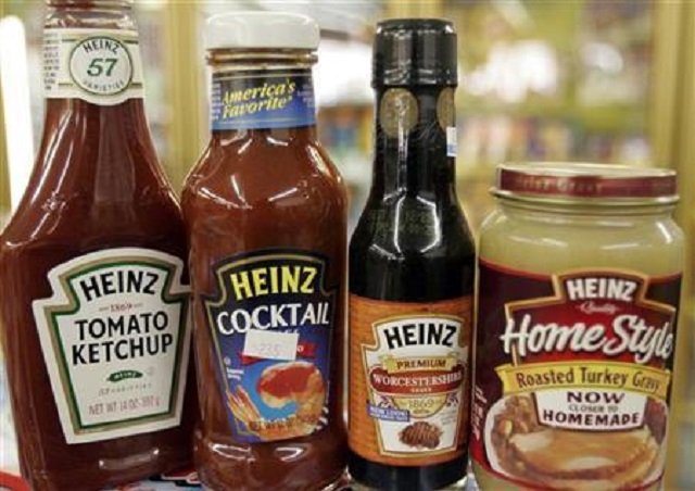 heinz products on display photo reuters