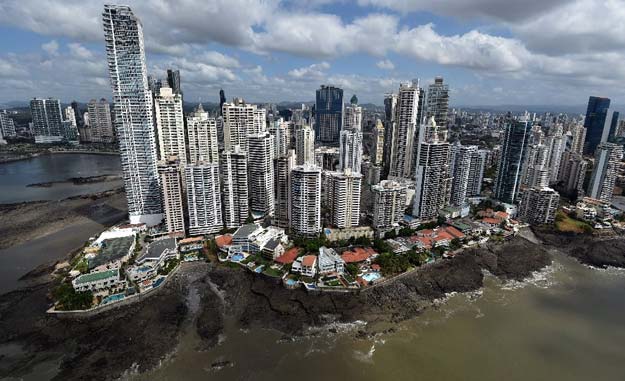 panama a small nation of just four million people has a booming financial services sector that including revenue from its famous canal accounts for nearly 80 percent of gross domestic product photo afp