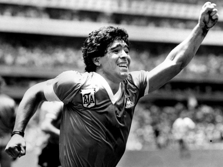 maradona later admitted to committing a hand ball saying whoever robs a thief gets a 100 year pardon photo reuters