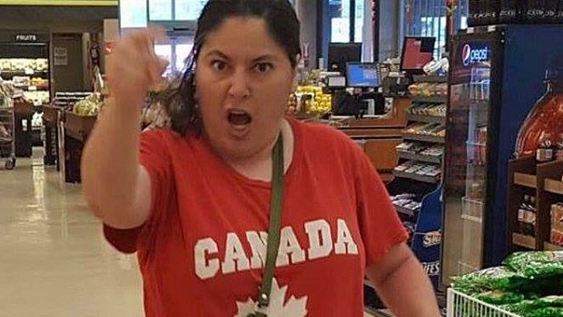 a muslim woman shopping with her four month old son was attacked in a supermarket in ontario canada on monday according to police photo london police service