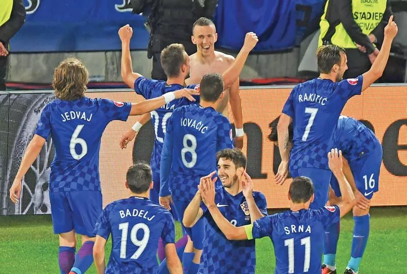 perisic grabbed a late winner to stun defending champions spain in their group d encounter photo afp perisic grabbed a late winner to stun defending champions spain in their group d encounter photo afp