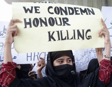 honour killing man kills wife another man in kalat