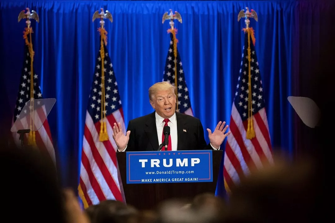 republican presidential candidate donald trump speaks during an event at trump soho hotel june 22 2016 in new york city trump 039 s remarks focused on criticisms of democratic presidential candidate hillary clinton photo afp republican presidential candidate donald trump speaks during an event at trump soho hotel june 22 2016 in new york city trump 039 s remarks focused on criticisms of democratic presidential candidate hillary clinton photo afp