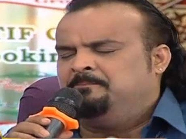 during his last performance amjad couldn 039 t hold back his tears almost as if he knew what lay ahead screengrab during his last performance amjad couldn 039 t hold back his tears almost as if he knew what lay ahead screengrab