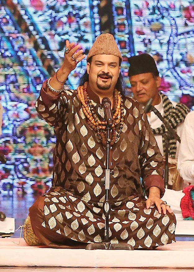 acclaimed sufi singer and qawwali maestro amjad sabri was shot dead by motorcycle borne gunmen in karachi photo afp