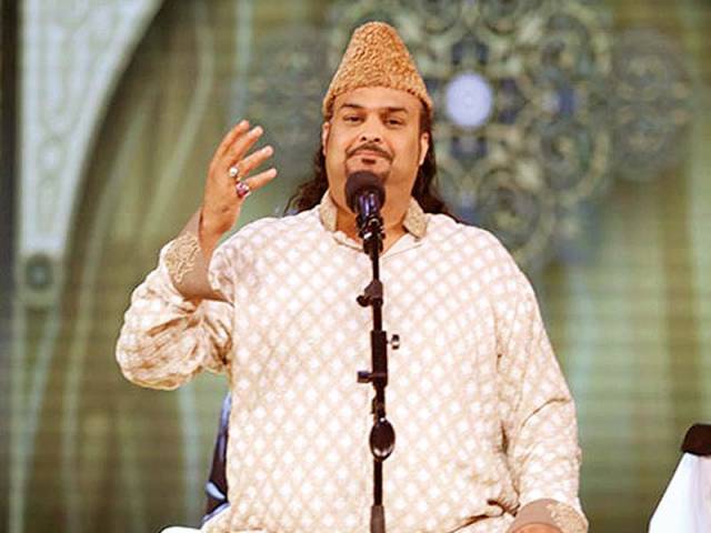 amjad sabri photo publicity