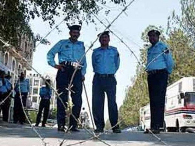 photo of islamabad police photo afp
