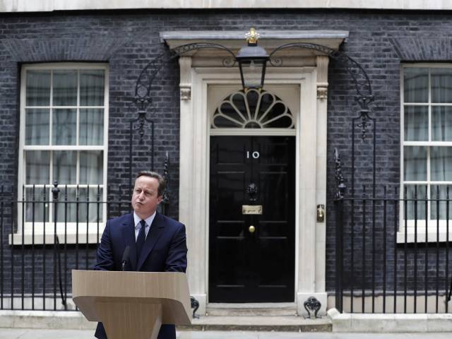 britain 039 s prime minister david cameron speaks about the eu referendum outside 10 downing street in london june 21 2016 photo reuters