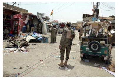 five killed in quetta market blast five killed in quetta market blast