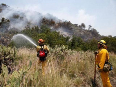two dead in california fires thousands evacuated