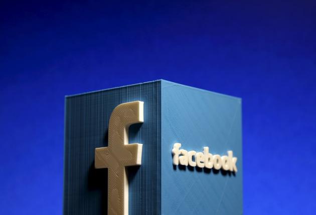 a 3d plastic representation of the facebook logo is seen in this illustration in zenica bosnia and herzegovina may 13 2015 photo reuters dado ruvic