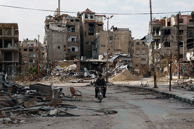 aleppo has been a key battleground ever since rebels seized eastern neighbourhoods of the city the following year photo afp