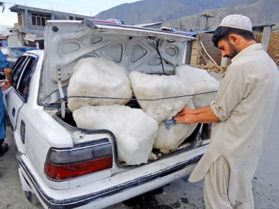summer woes locals mint money from glaciers in chitral summer woes locals mint money from glaciers in chitral