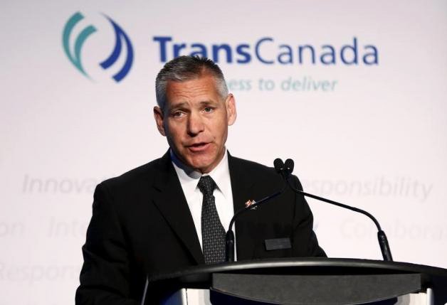 president and ceo russ girling of transcanada addresses shareholders during the company 039 s annual general meeting in calgary alberta may 1 2015 photo reuters