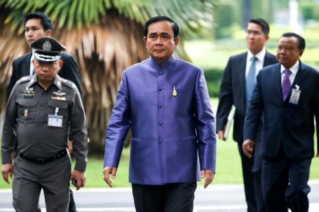 thailand 039 s prime minister prayuth chan ocha arrives at a weekly cabinet meeting at government house in bangkok thailand june 21 2016 photo reuters