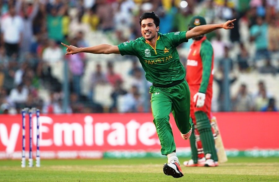 misbah thinks amir is ready to face the english crowd photo afp