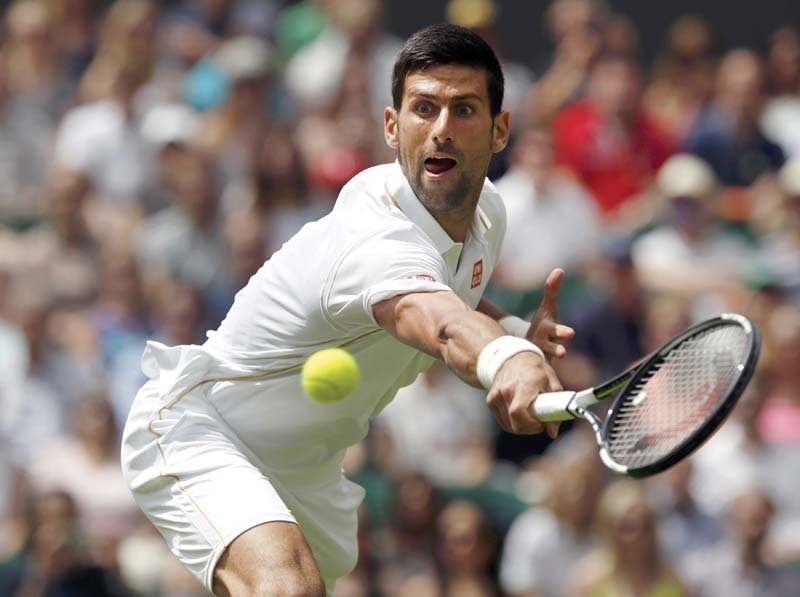 ward simply did not have enough weapons to stop djokovic from setting up a second round showdown with frenchman adrian mannarino photo reuters