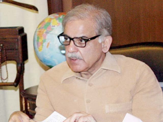 chief minister shahbaz sharif photo nni