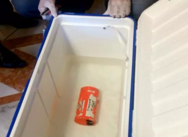 a flight recorder retrieved from the crashed egyptair flight is seen in this picture photo reuters a flight recorder retrieved from the crashed egyptair flight is seen in this picture photo reuters