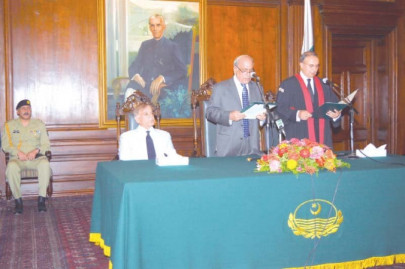 justice shah takes oath as new lhc cj justice shah takes oath as new lhc cj