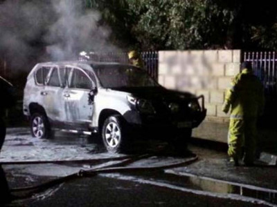 firebomb attack outside australian mosque firebomb attack outside australian mosque