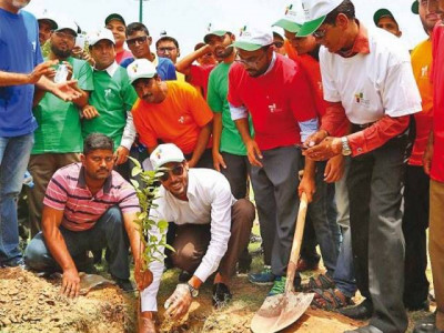 monsoon drive over 100m saplings plantation target set
