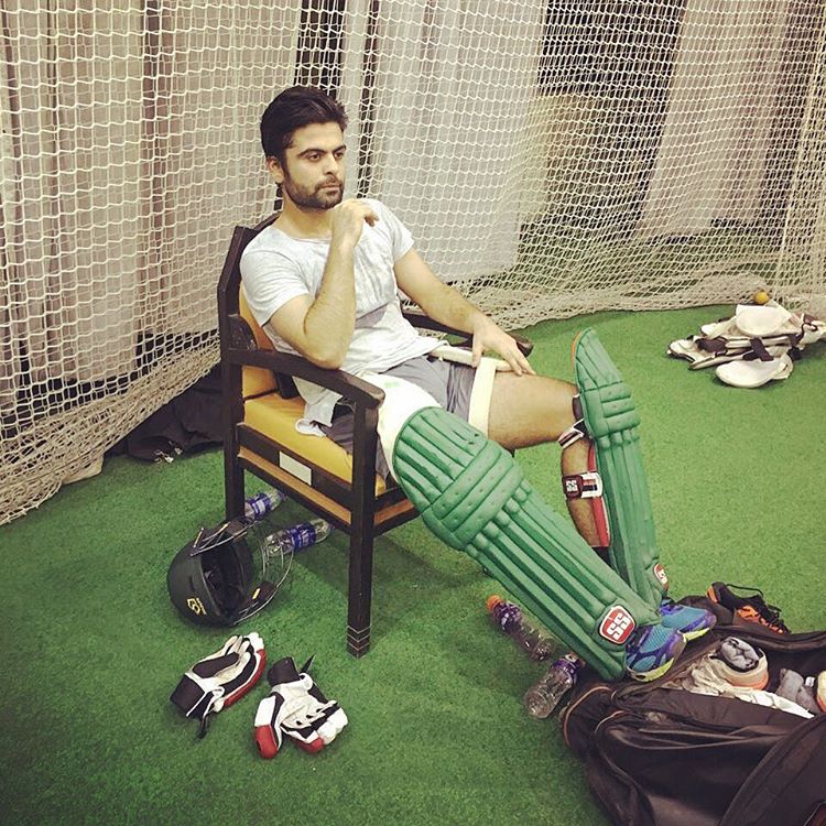 this is how ahmad shahzad stays fit