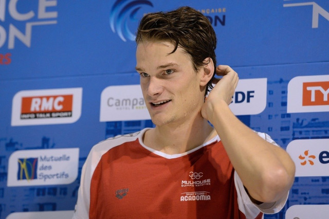 yannick agnel posted on twitter saying if the icelanders win the euro i will swim a tour of iceland photo afp yannick agnel posted on twitter saying if the icelanders win the euro i will swim a tour of iceland photo afp