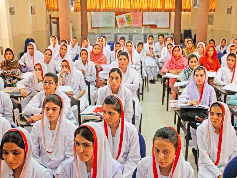 must s midwifery school has educated hundreds of midwives and as of now had 10 batches graduate photos ayesha mir express