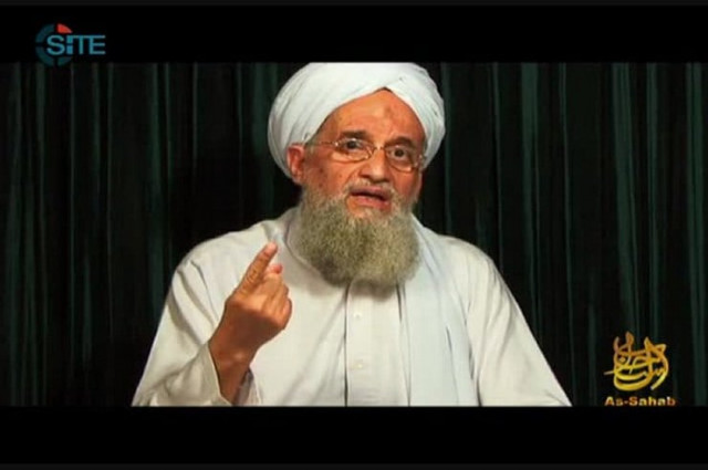 this still image from video obtained on october 26 2012 courtesy of the site intelligence group shows al qaeda leader ayman al zawahiri speaking in a video from an undisclosed location released by al qaeda s media arm as sahab and titled quot zawahiri calls for continuing egyptian revolution questions morsi quot zawahiri has urged egyptians to restart their revolution to press for islamic law and called on muslims to kidnap westerners the site intelligence group said friday photo afp this still image from video obtained on october 26 2012 courtesy of the site intelligence group shows al qaeda leader ayman al zawahiri speaking in a video from an undisclosed location released by al qaeda s media arm as sahab and titled quot zawahiri calls for continuing egyptian revolution questions morsi quot zawahiri has urged egyptians to restart their revolution to press for islamic law and called on muslims to kidnap westerners the site intelligence group said friday photo afp