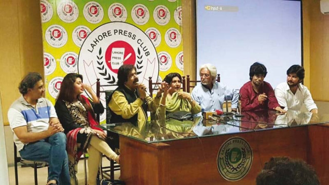 the launch was attended by actors rashid mehmood and bahar begum photo publicity the launch was attended by actors rashid mehmood and bahar begum photo publicity
