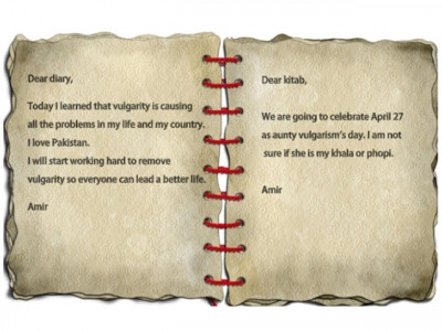 thoughts on anti vulgarism day dear diary