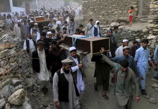 relatives and residents carry the coffins of victims after a suicide attack during a burial ceremony in the dari noor district of nangarhar province april 18 2015 photo reuters relatives and residents carry the coffins of victims after a suicide attack during a burial ceremony in the dari noor district of nangarhar province april 18 2015 photo reuters