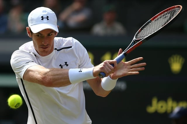 britain 039 s andy murray returns against australia 039 s john millman during their men 039 s singles third round match on the sixth day of the 2016 wimbledon championships at the all england lawn tennis club in wimbledon britain 039 s andy murray returns against australia 039 s john millman during their men 039 s singles third round match on the sixth day of the 2016 wimbledon championships at the all england lawn tennis club in wimbledon
